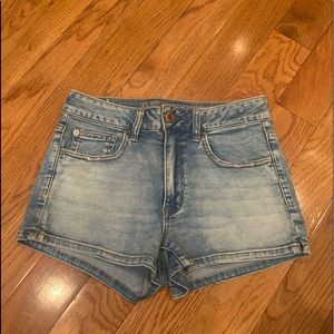 American Eagle High Rise Super Stretch Shorts
